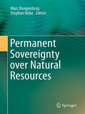 cover image of Permanent Sovereignty over Natural Resources